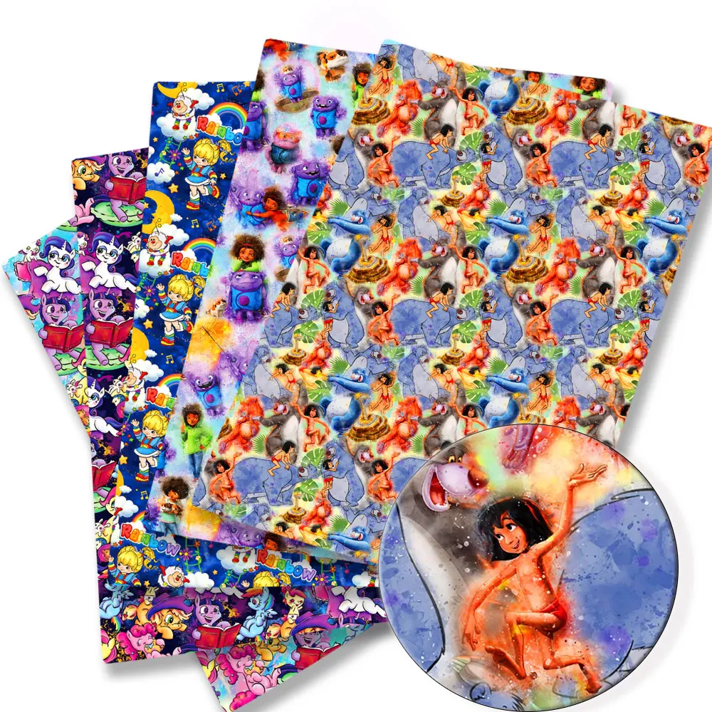 

Cartoon Fabric Hot DIY140*50cm Handmade Sewing Patchwork Quilting Baby Dress Home Sheet Printed Fabric Fabric Sewing Kids Fabric