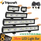 Светодиодная балка Tripcraft, 4-32 дюйма, 1224 в, для тракторов, лодок, внедорожников, грузовиков, кроссоверов, квадроциклов