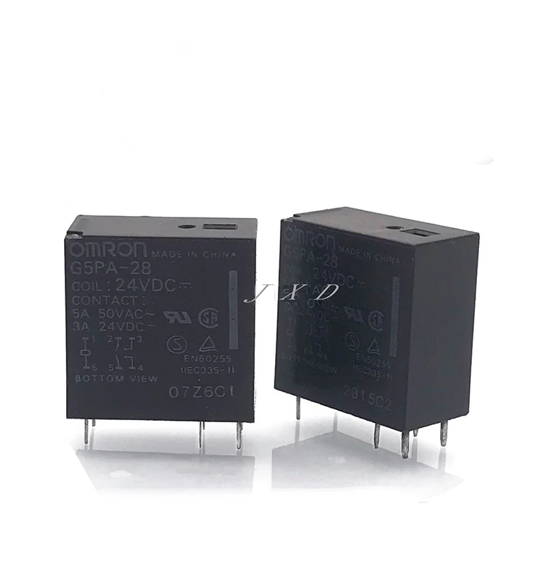 

HOT NEW 24V relay G5PA-28 G5PA 28 G5PA28 24VDC DC24V 24V 5A 6PIN