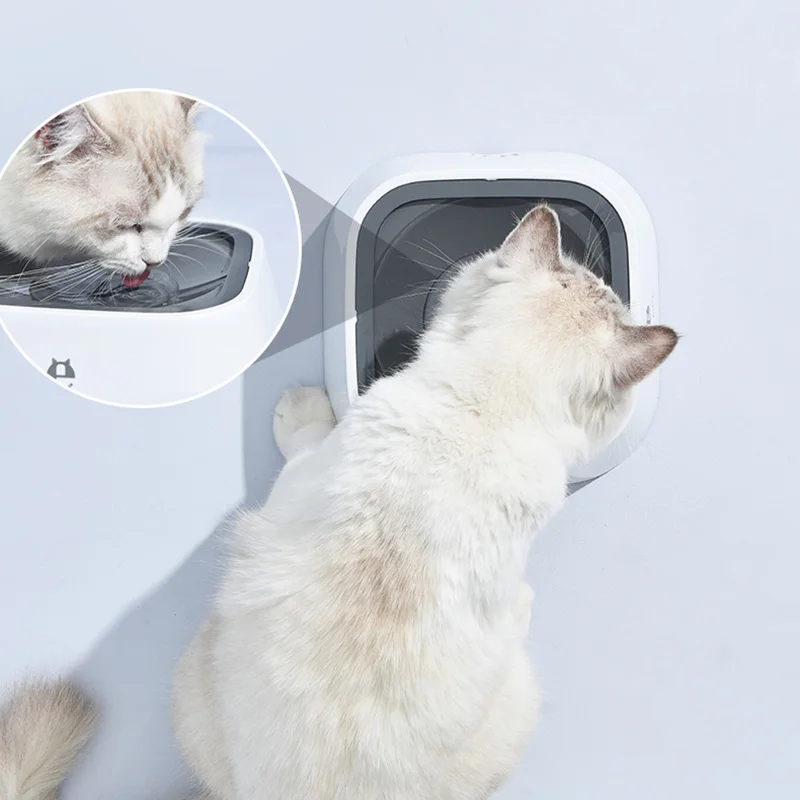 

Pet New Dog Water Bowl Machine Carried Floating Bowl Cat Water Bowl Slow Water Feeder Dispenser Anti-Overflow Pet Feeder