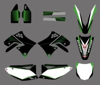 nicecnc 1 set motorcycle team background stickers decal kit for kawasaki kx250f kx 250f kxf250 kxf 250 2009 2010 2011 2012