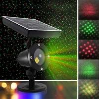 outdoor solar laser projector sky star stage spotlight showers christmas landscape garden lawn light projector lamp