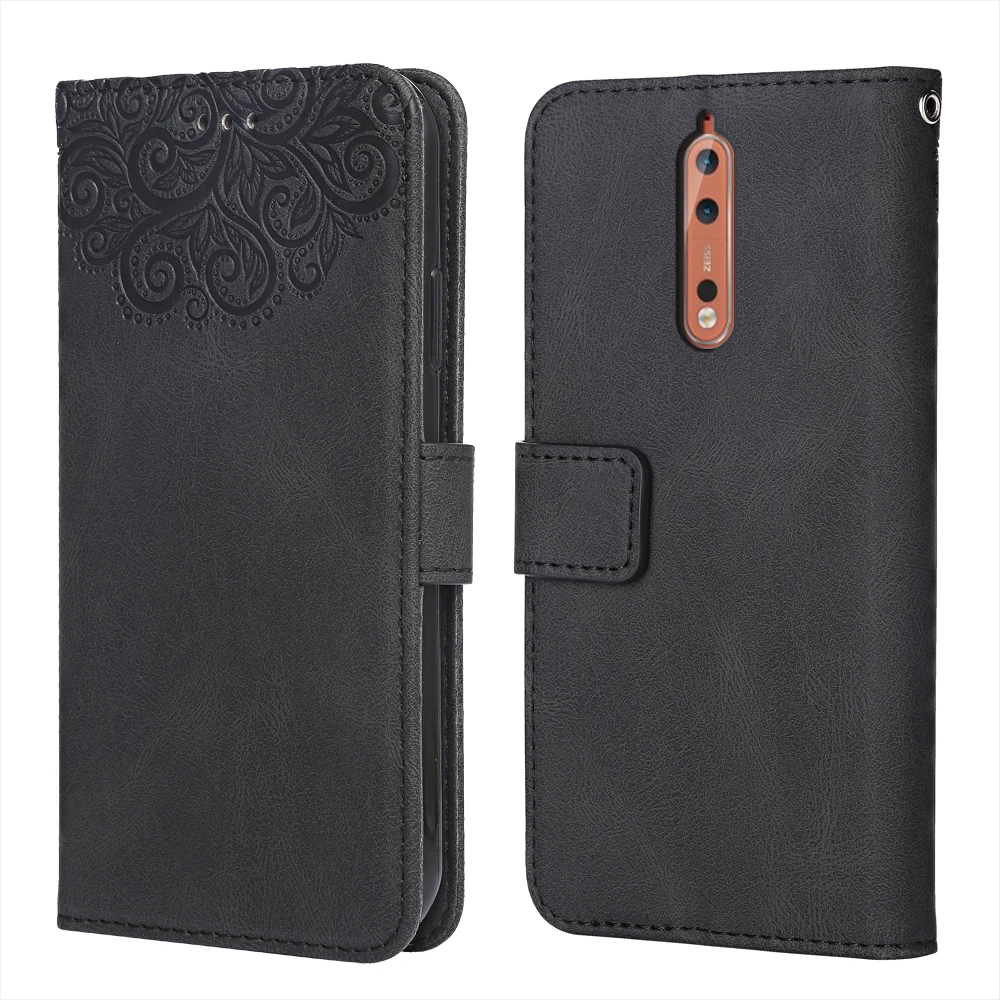 Чехол-книжка для NOKIA 8 TA-1004 TA-1012 TA-1052 кожа |