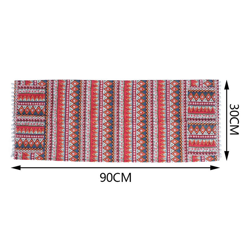 

Faux Linen Microwave Cover Microwave Oven Dust Proof Cover Household Storage