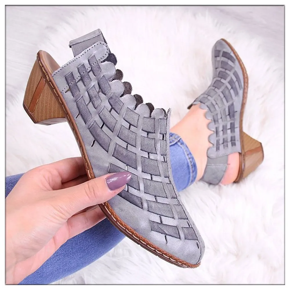 Женские сандалии с перекрестной шнуровкой Повседневная Летняя обувь Босоножки