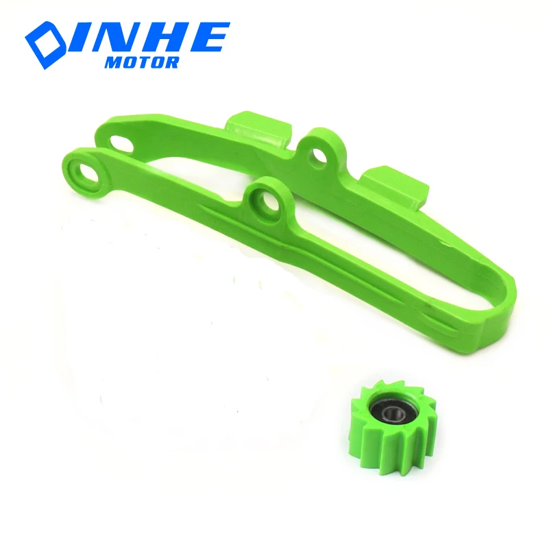 FOR Kawasaki KX250F KX250 KX450F KX450 KLX450R Motorcycle Chain Rear Swing Chain Guide Plate Roller Guard 2009-2018 images - 6