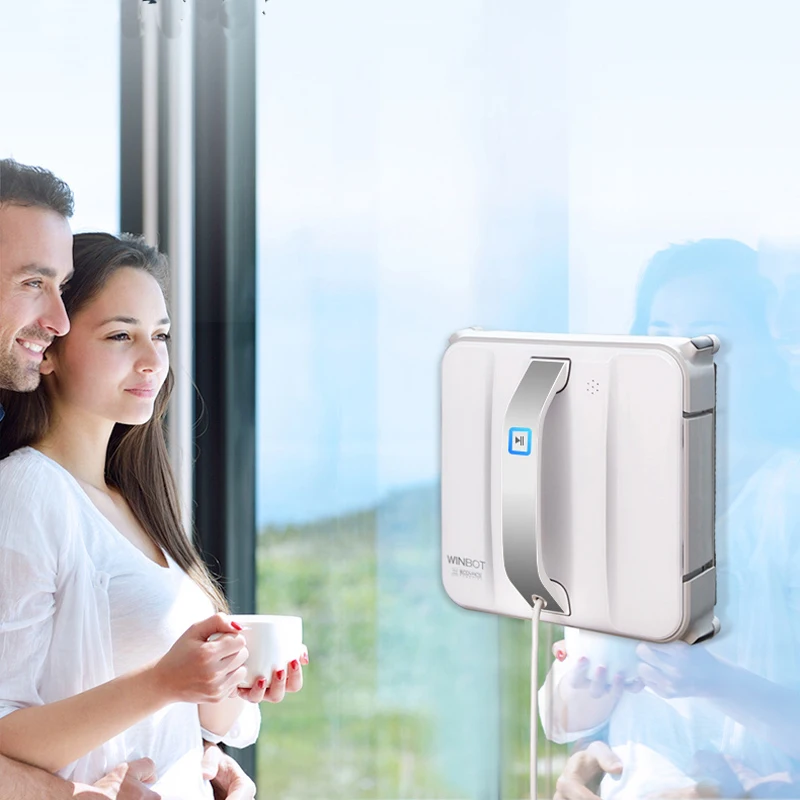 ECOVACS умный автоматический мойщик окон дома интеллектуальная автоматическая электрическая стеклоочистительная машина 2800Pa W836