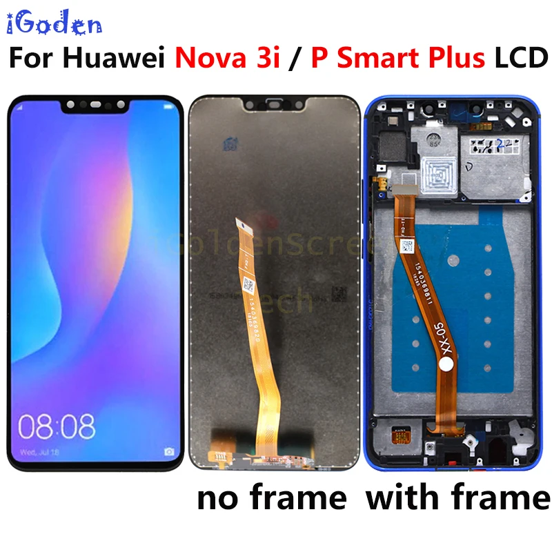 ЖК дисплей 6 3 дюйма для Huawei Nova 3i сенсорный экран с дигитайзером в сборе P Smart Plus