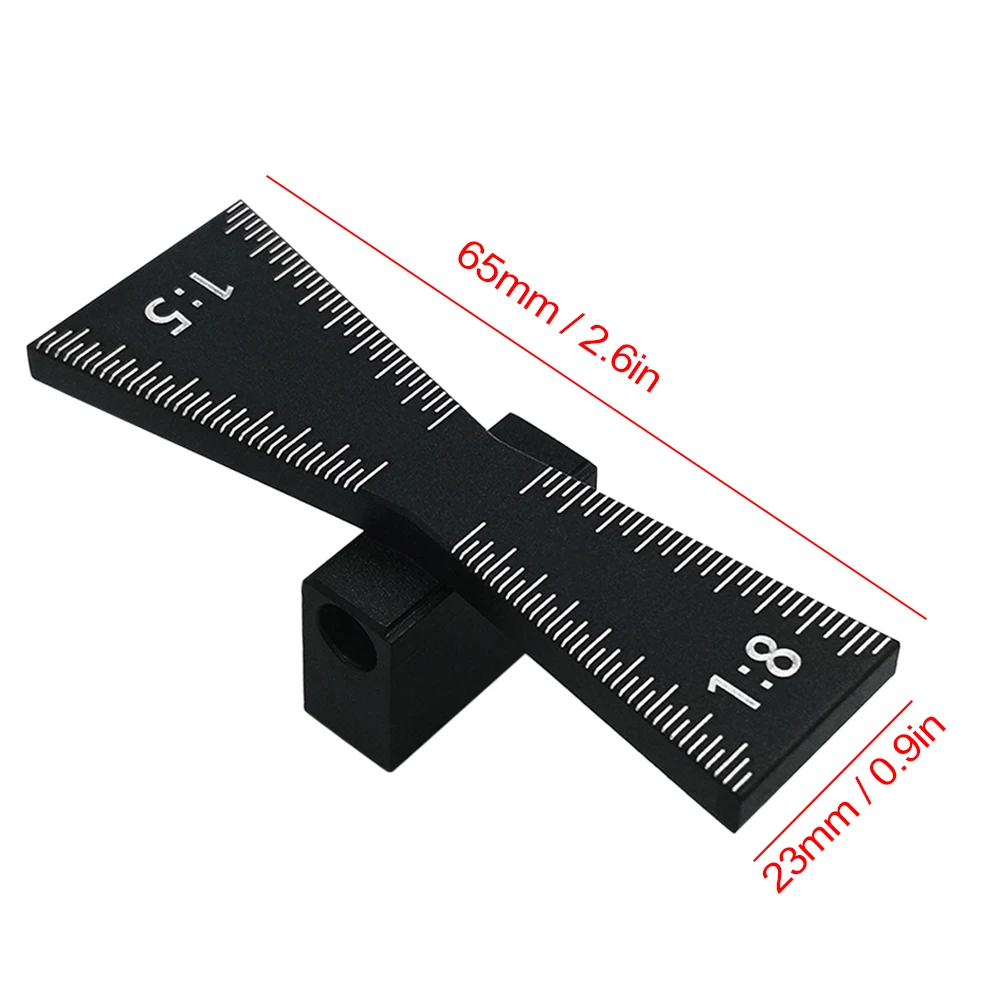 Ручная резка из алюминиевого сплава инструмент Ласточкин хвост для