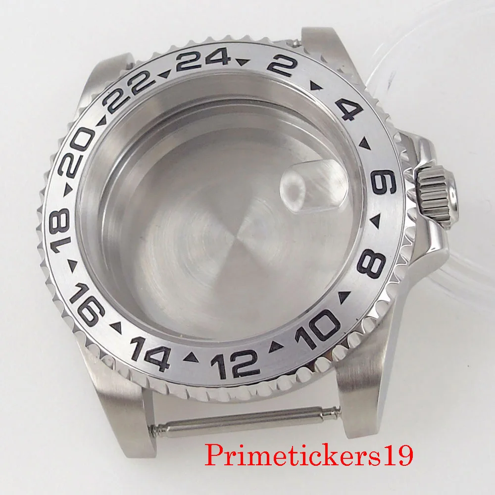 

Чехол для часов NH35 NH36 MIYOTA 8215 MINGZHU 2813, серебристый, 40 мм