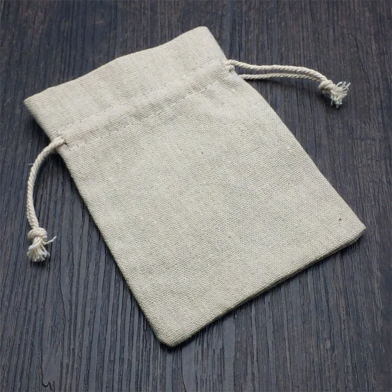 50pcs just bag Натуральный лен подарочная упаковка мешок 8x11 см x 9 см x 12 см x 10x15 см(13x17 см Упаковка из 50 вечерние мешок для конфет ювелирные изделия из натурального джута мешок Drawstring - Цвет: 50pcs just bag