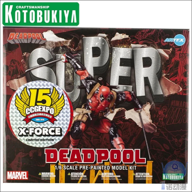 

Original MK222 Deadpool X-FORCE limited edition MARVEL ARTFX Movie characters PVC Action Figure Collection Model Toys Gift For