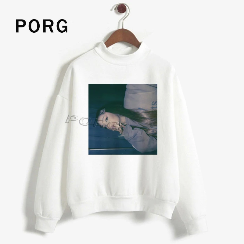 Женская толстовка с капюшоном Ариана Гранде готика Харадзюку эстетическая