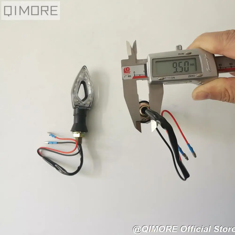 Светодиодный поворотный сигнал для скутера и мотоцикла 12 В поворота индикатор