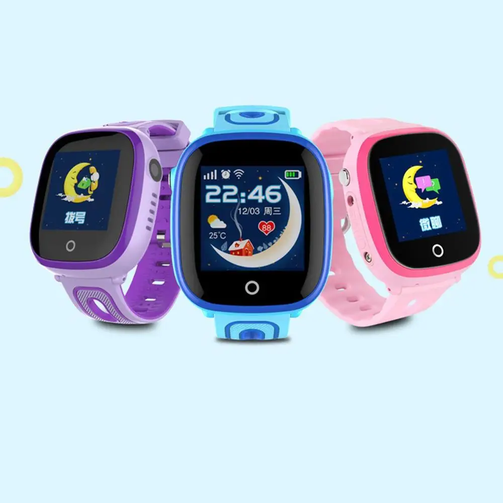 

DF31G Smart Child Watch GPS Tracker SOS Help Anti Lost Monitor Phone Call Wristwatch Waterproof Sport Watch