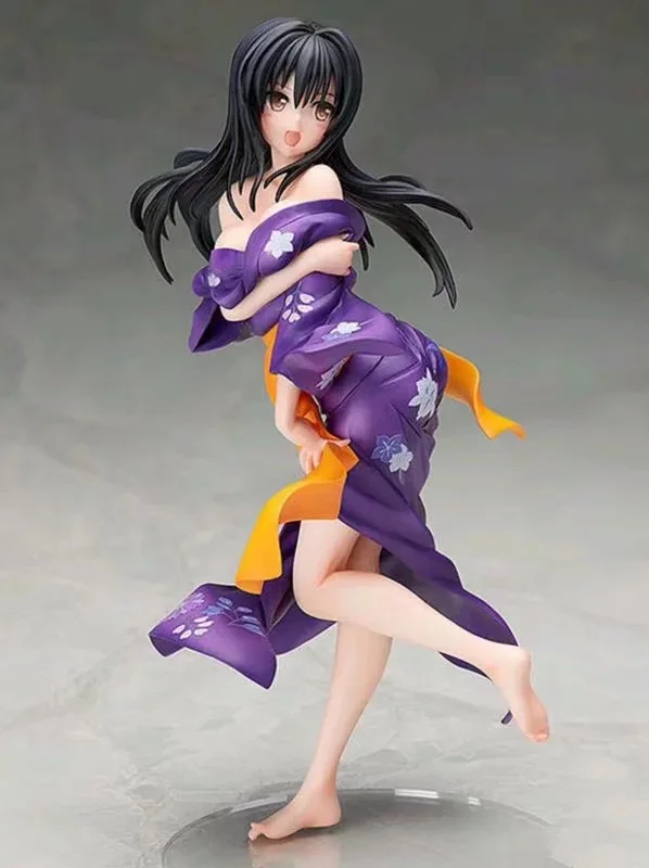 

Банный халат Yui koтегава 20 см из аниме «TO LOVE RU Dark» Масштаб 1/8 окрашенная ПВХ экшн сексуальная фигурка Коллекционная модель игрушки кукла