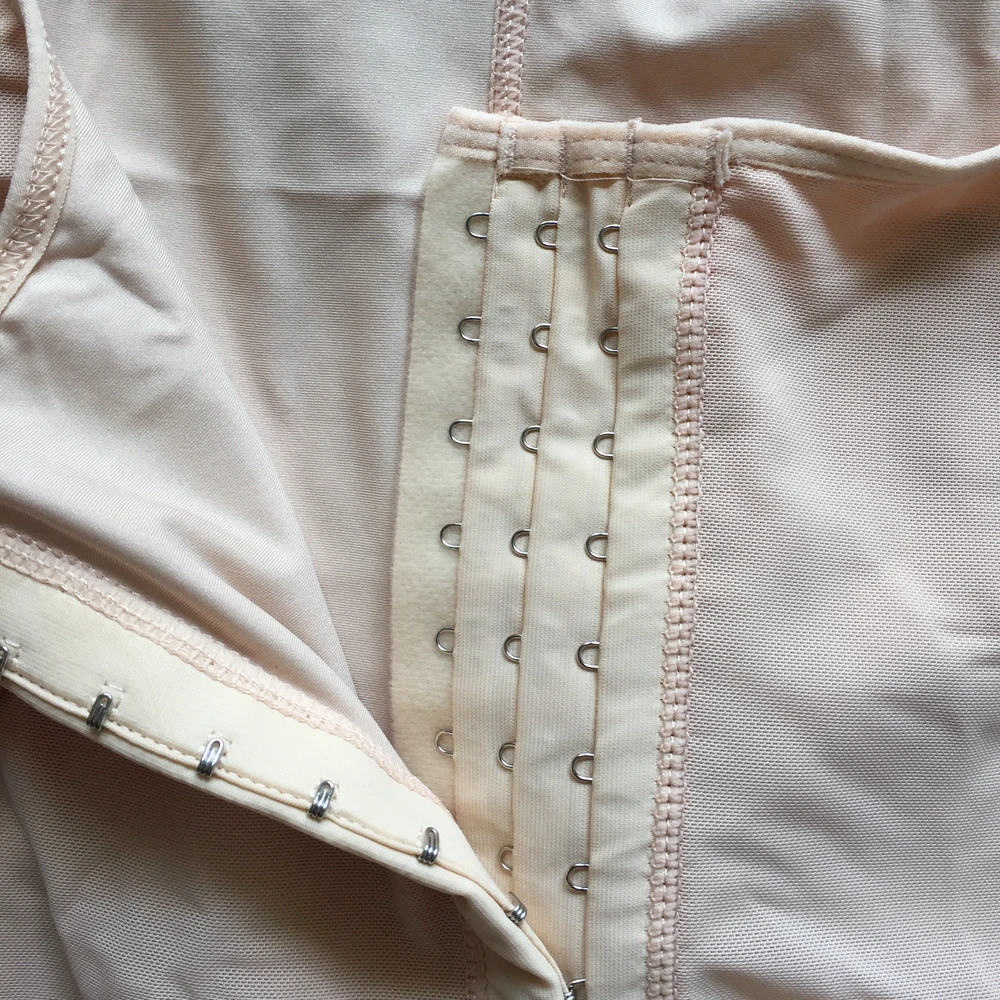 Корсет Женский на молнии утягивающее белье для всего тела ягодиц живота боди с