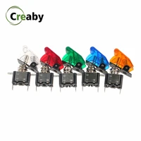 auto boat car truck illuminated led toggle switch with safety aircraft flip up cover 12v 20a racing car light control switches