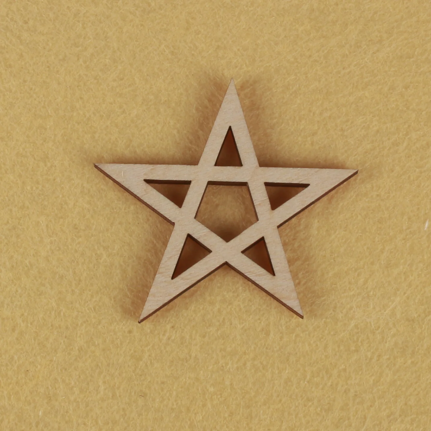 Узор с пятиконечной звездой лазерная талисмана рождественские украшения силуэт