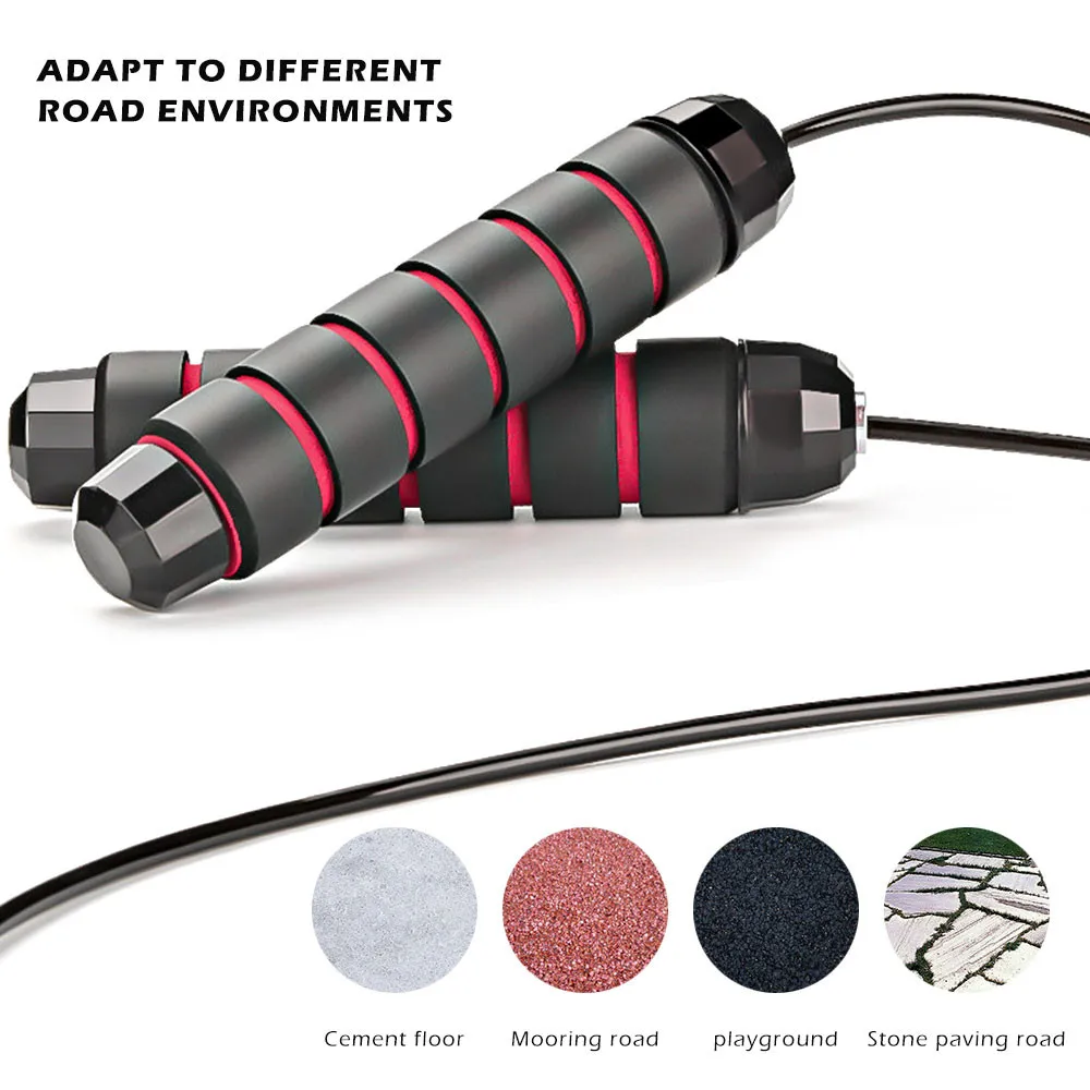 

Tangle-Free with Ball Bearings Rapid Speed Jump Rope Crossfit Excercise and Fitness Workout Equipments Skipping Foot Unisex Kids
