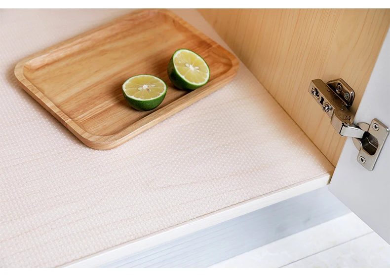 

New cabinet storage pad kitchen mat Non-Slip waterproof Dustproof Anti-oil Drawer Mat cupboard refrigerator Pads shelf liner