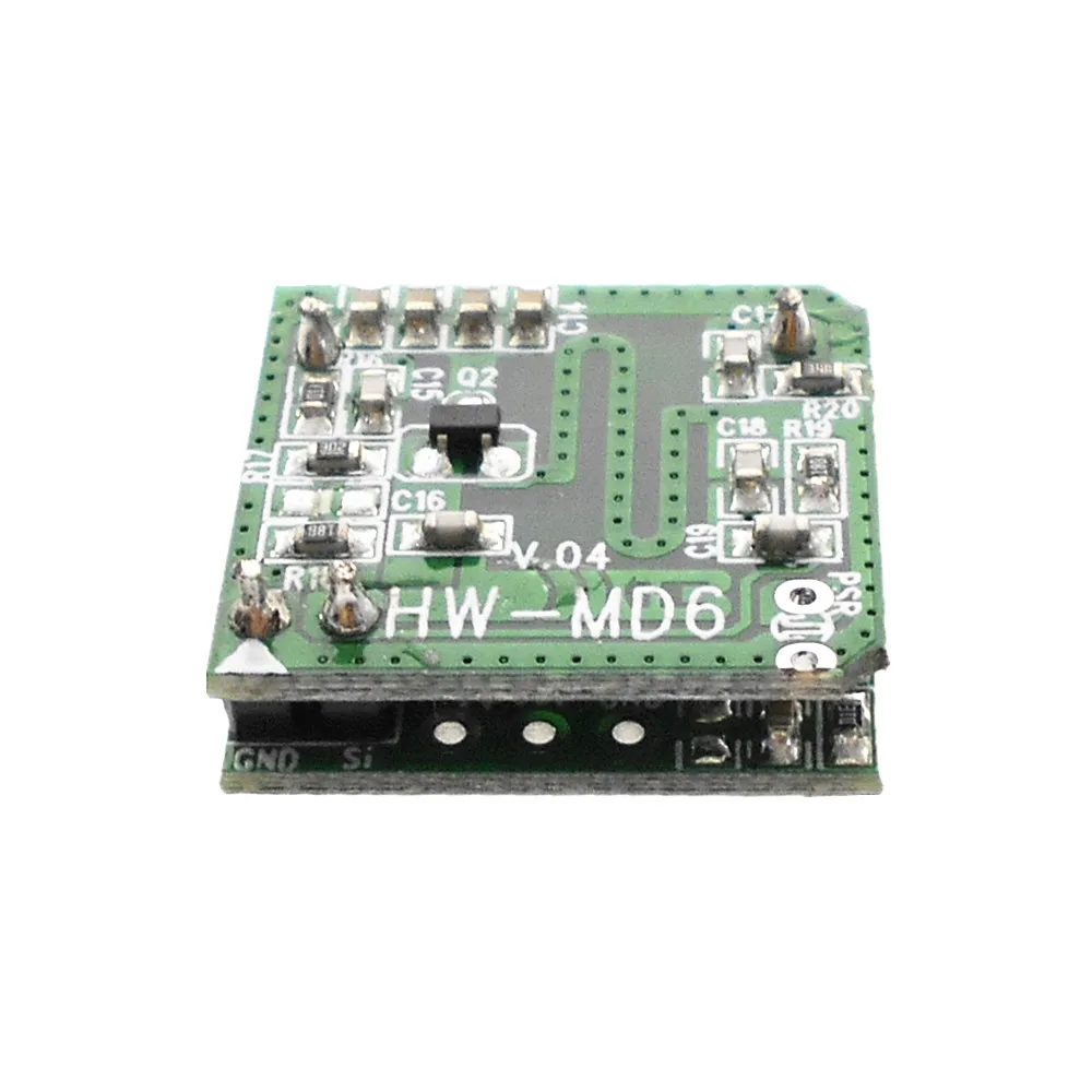 HW-MD6 Microwave radar sensing module for intelligent sensor switch Double-plate superimposed microwave | Электроника