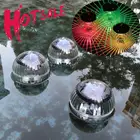 Подводный светильник бассейн светодиодный светильник Водонепроницаемый 7 цветов RGB меняющийся светодиодный плавающий светильник s солнечные пруд для рыбной ловли светильник