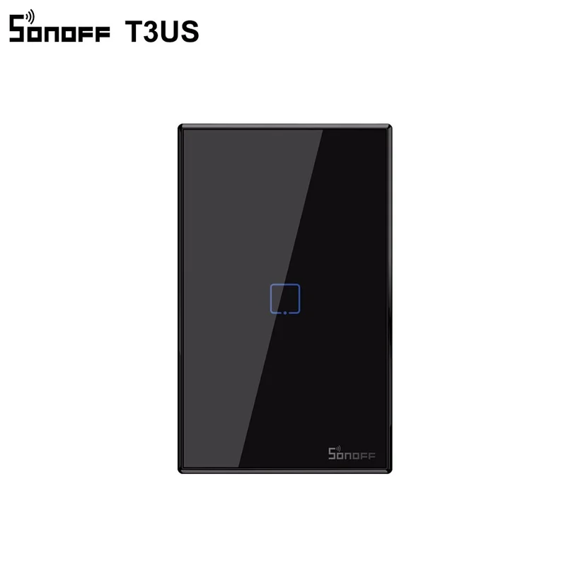 SONOFF T3 TX US/EU/UK 433 RF Control 1/2/3 Gang Basic Smart Home Wifi Touch Wall Light Switch Work With Alexa Google | Электроника