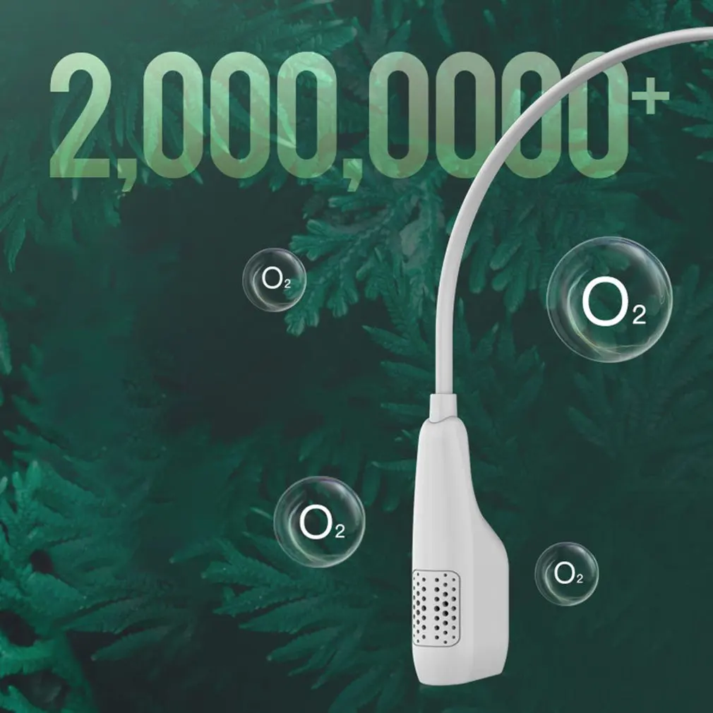 

Hanging Neck Headphone Portable Negative Ion Air Purifier Purifier Car Mini Smoke Formaldehyde Addition Home