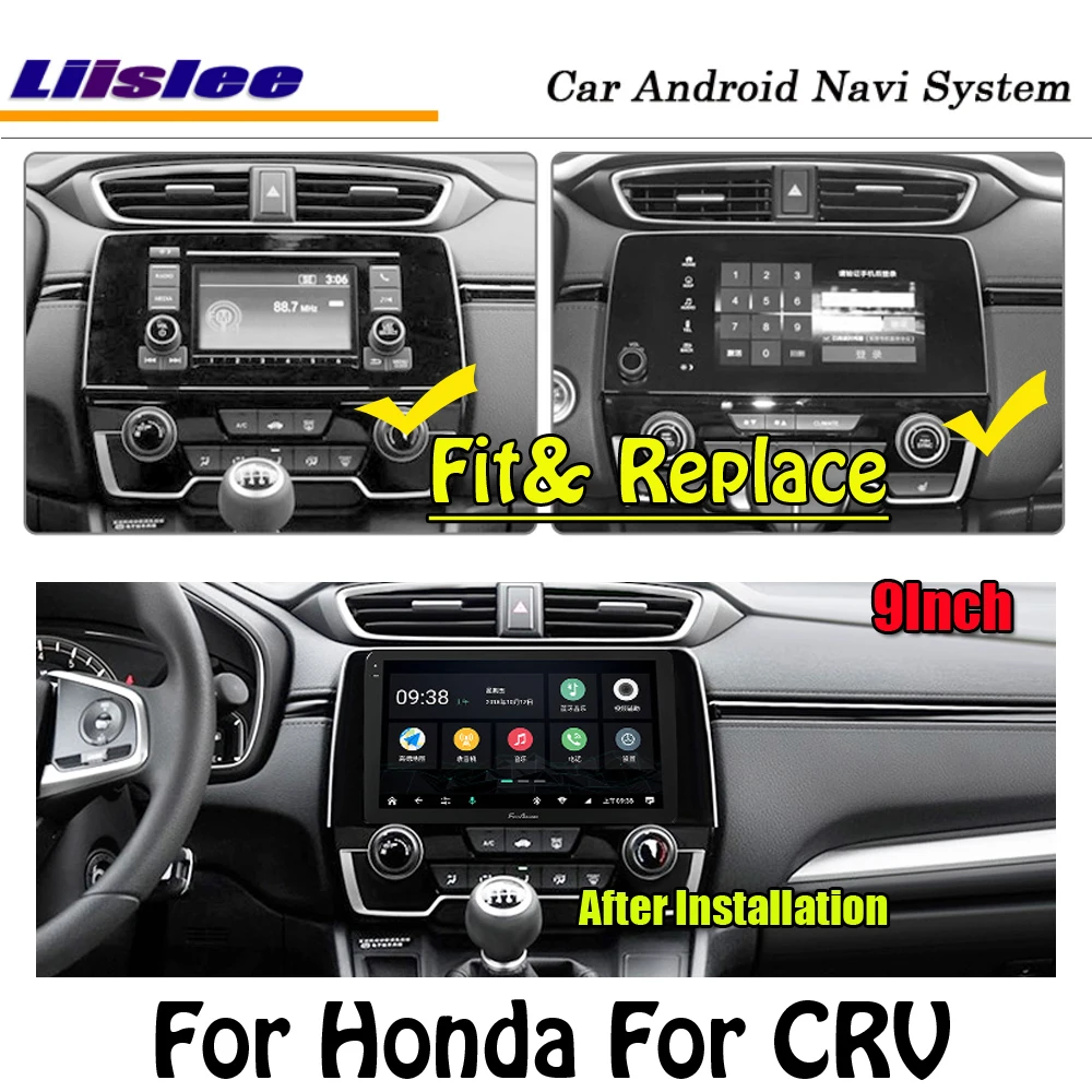

Car Android Multimedia CD DVD player Radio For Honda CR-V CRV 2017 2018 2019 HD Screen Display TV GPS Navigation System Car Auto