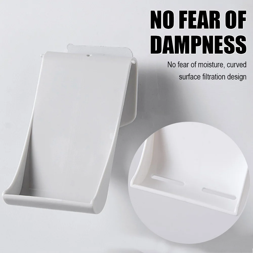 

Wall-Mounted Soap Box Waterproof Non-Perforated Soap Dish Rack Storage Rack Sponge Tray Shower Bathroom Kitchen Household