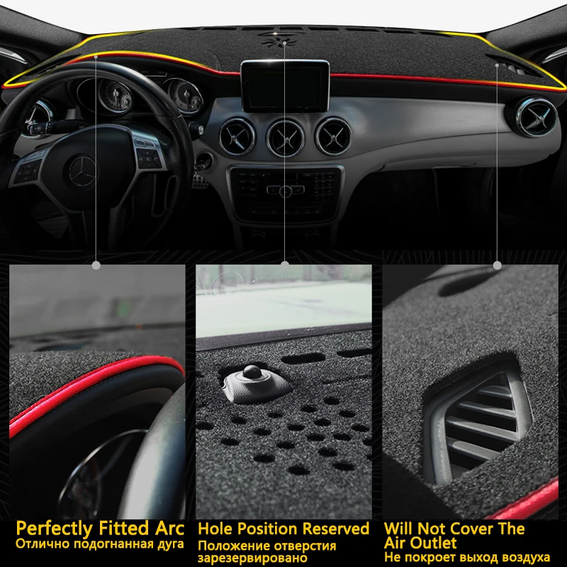

For Mazda CX-5 2017-2019 MK2 KF Anti-Slip Mat Dashboard Cover Pad Sunshade Dashmat Protect Carpet Car Accessories