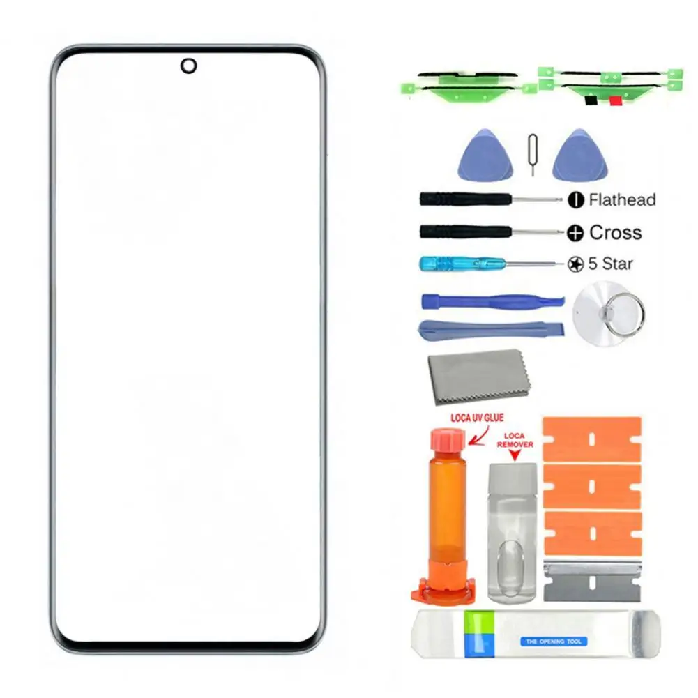 

50% Off Suitable for Samsung Galaxy S21/S21 Plus/S21ultra original replacement digitizer touch screen front glass + UV glue kit