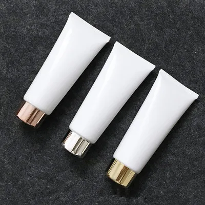 10/30Pcs 100g 100ml Face & Hand Cream Hose Sample Empty Liquid Cosmetic Hoses Frosted Hose Facial Cleanser Tube