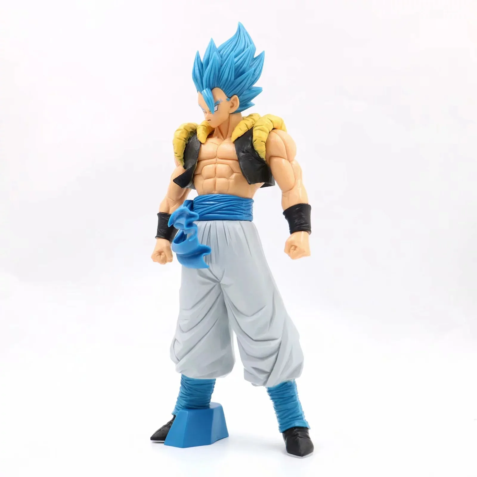 Аниме 32 см Dragon Ball Super GROS Grandista ROS Gogeta синие волосы ПВХ фигурка Коллекция Модель игрушки подарок