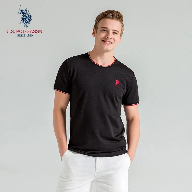 Мужская футболка с круглым вырезом и коротким рукавом | одежда