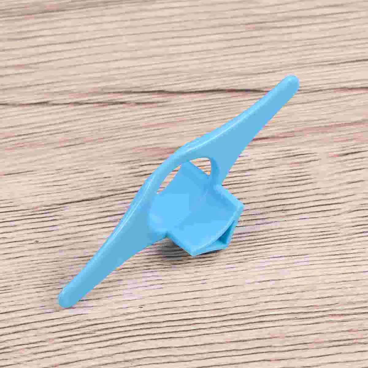 

5pcs Thumb Book Page Holder Bookmark Finger Ring Book Markers for Books Stationery Gifts (Blue)