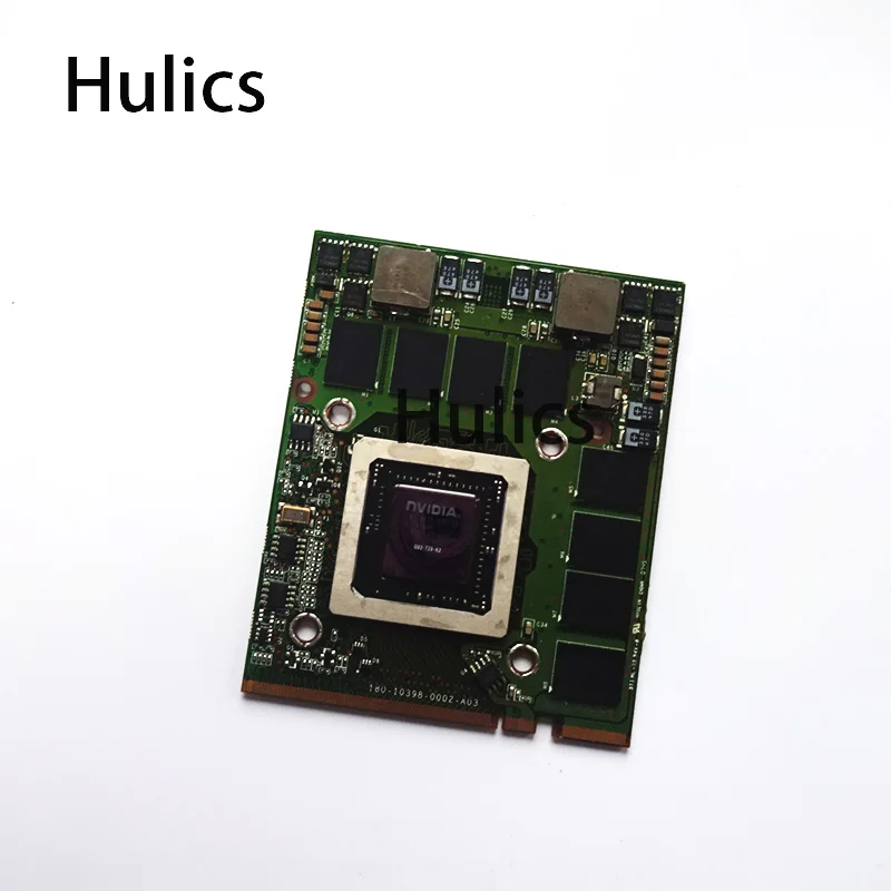 Hulics оригинальный 8800M GTS GTX 512MB DDR3 G92 720 A2 видео VGA карты для Clevo Sager M57RU M570RU M571RU M57TU M570TU