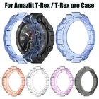 Чехол для часов Huami Amazfit T-rex, силиконовый защитный чехол из ТПУ для Amazfit T Rex Pro, противоударный чехол-бампер