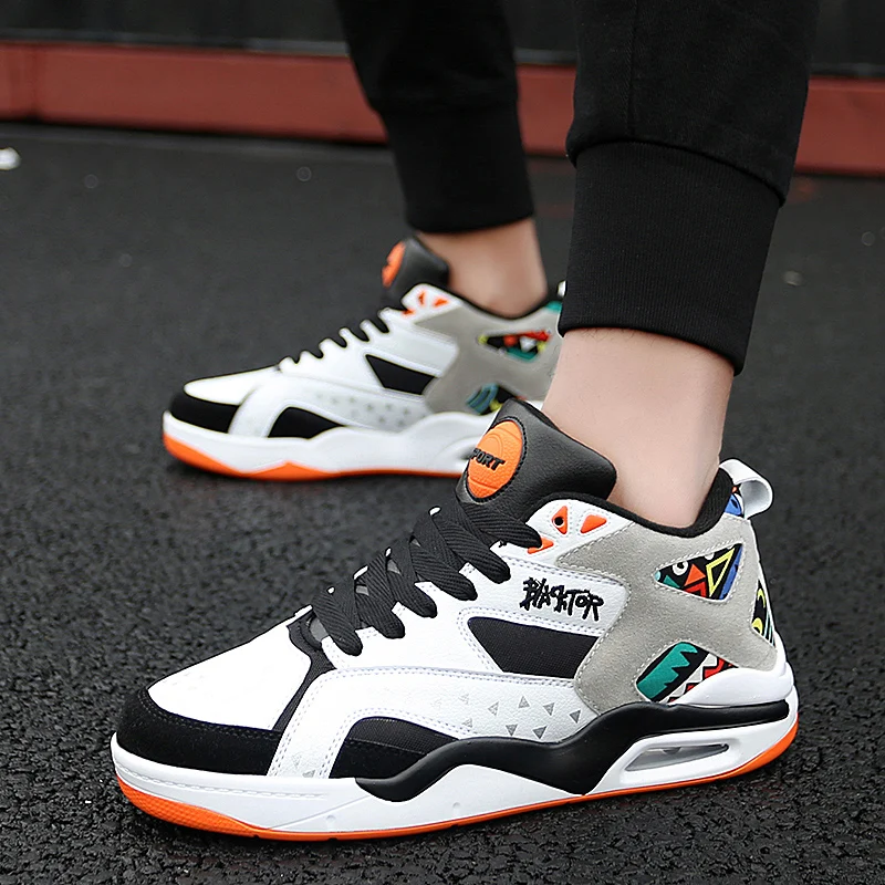 Spring new men's casual basketball shoes comfortable soft sports non-slip wholesale | Обувь