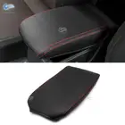 Для VW Golf 6 2010 2011 2012 2013 центральное управление автомобиляпанель дверной ручки подлокотник из микрофибры кожаная отделка крышка