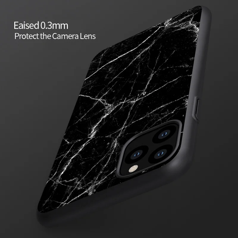 Модный мраморный гранитный чехол для iPhone 11 Pro Max SE 2020 XS XR 5S 6 6s 7 8 Plus чехлы телефонов |