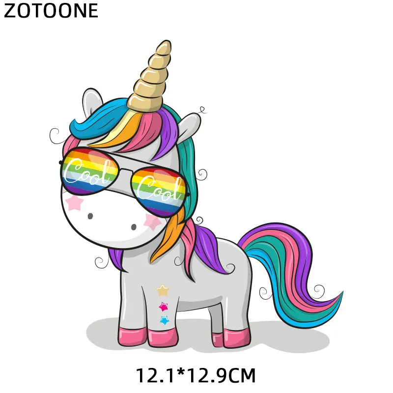 ZOTOONE вырезать мультфильм животных патч наклейки для одежды Железный На передачи