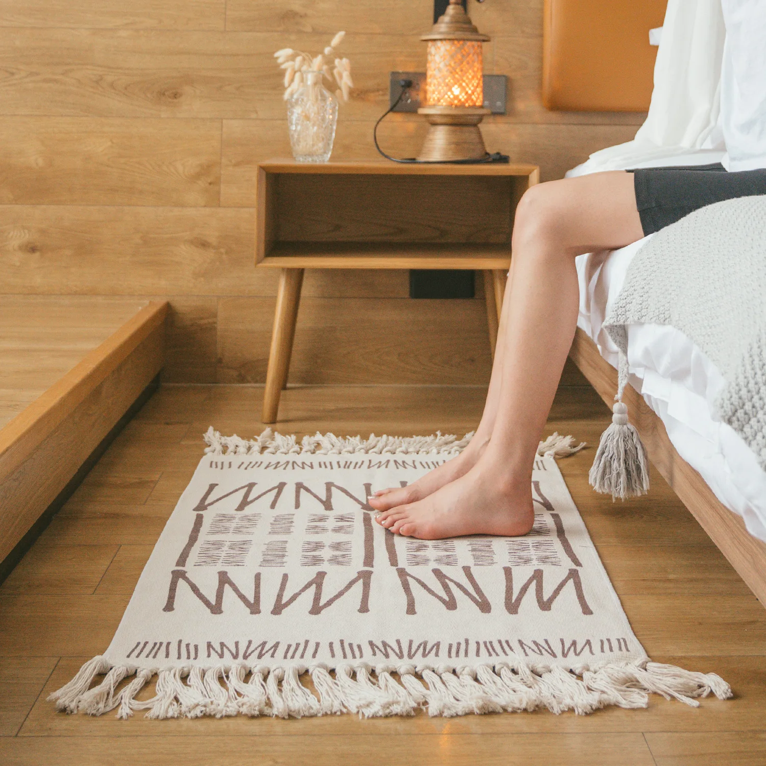 

Naturehike Breathable Soft Portable Vintage Print Mat Outdoor Cold Insulation Non-slip Woven Carpet Camping Mat NH21PS003