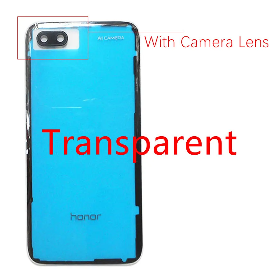 Для huawei Honor 10 Задняя стеклянная крышка батареи задняя дверь корпус для huawei Honor 10 крышка батареи Honor10 задняя панель+ объектив камеры