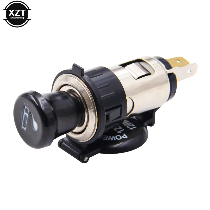 

Прикуриватель 12-24 В, 120 Вт, водонепроницаемый, для мотоцикла, лодки, розетка для автомобильного прикуривателя Plug