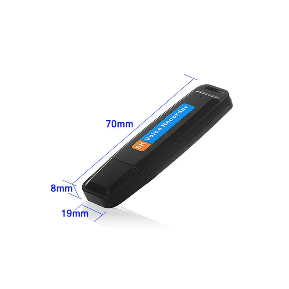 Профессиональный U-диск TF-карта USB цифровой аудиодиктофон поддержка