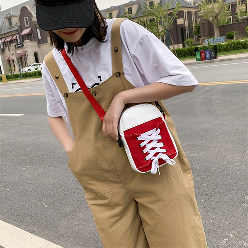 Universal Fashion Small Crossbody Bags Women Mini Canvas Bag Shoulder Messenger For Girls Pink Bolsas Ladies Phone Purse Zip | Мобильные