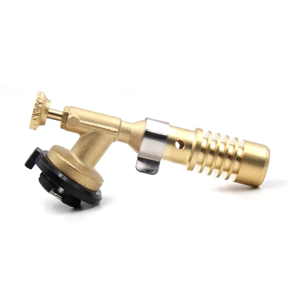 Медь сварки Водостоки фонарь газовая турбо огнемет для кемпинга на открытом