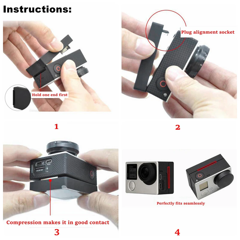 Lcd Sn 2.0 Inch Bacpac Non-Touch For Gopro Hero 4 3+ With Waterproof Back Cover | Электроника